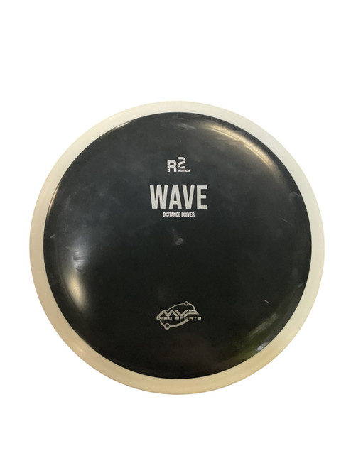 Vist Large View of Product Image Which is Used MVP R2 NEUTRON WAVE Disc Golf Driver Black