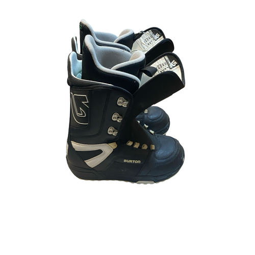 Vist Large View of Product Image Which is Used Burton TRIBUTE Mens Snowboard Boots Black Senior 7