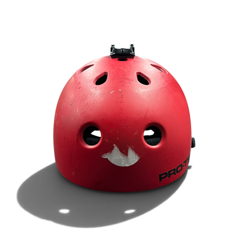Vist Large View of Product Image Which is Used Pro-Tec CLASSIC SKATE Skateboard Helmet Red MD