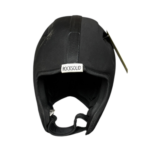 Vist Large View of Product Image Which is Used ROCK SOLID SOFTSHELL Football Helmet Black Small