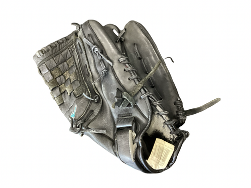Vist Large View of Product Image Which is Used Mizuno SUPREME FASTPITCH RH Throw Fastpitch Gloves Black 13"
