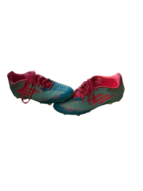 Vist Large View of Product Image Which is Used Adidas Soccer Cleats Carolina Blue Senior 8