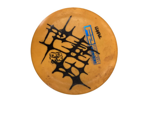 Vist Large View of Product Image Which is Used Innova WHALE Disc Golf Putter Orange
