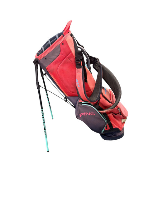 Vist Large View of Product Image Which is Used Ping STAND BAG Mens Stand Bag Red