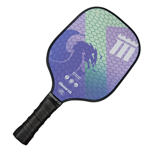 Vist Large View of Product Image Which is Used MONARCH DRAGON SLAYER Pickleball Racquet Purple