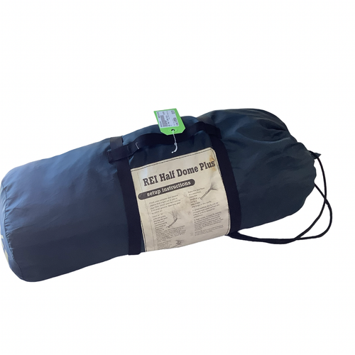 Vist Large View of Product Image Which is Used REI HALF DOME PLUS 1 & 2 Man Tent Navy Blue 2-person