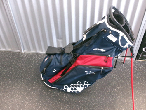 Vist Large View of Product Image Which is Used Wilson STAND BAG Mens Stand Bag Navy Blue