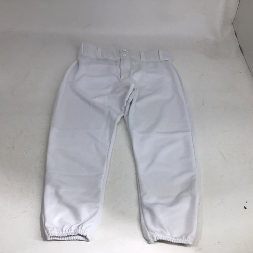 Vist Large View of Product Image Which is Used Alleson YOUTH XL BELTED BB/SB PANTS BB/SB Pant Boys White XL