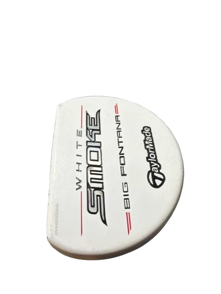 Vist Large View of Product Image Which is Used Taylormade WHITE SMOKE BIG FONTANT LH PUTTER Mens Putter LH