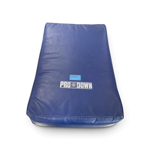 Vist Large View of Product Image Which is Used Pro Down Football Blocking Pad Royal Blue, front view
