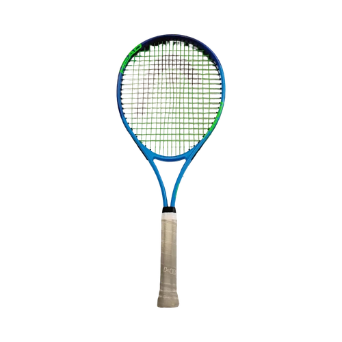 Vist Large View of Product Image Which is Used Head TI CONQUEST Adult Tennis Racquet Royal Blue 4 1/4"