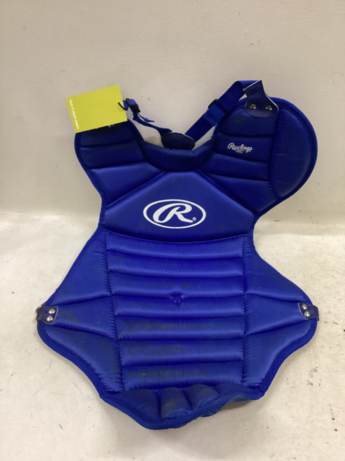 Vist Large View of Product Image Which is Used Rawlings 12P-1 Catchers Chest Protector Royal Blue Adult