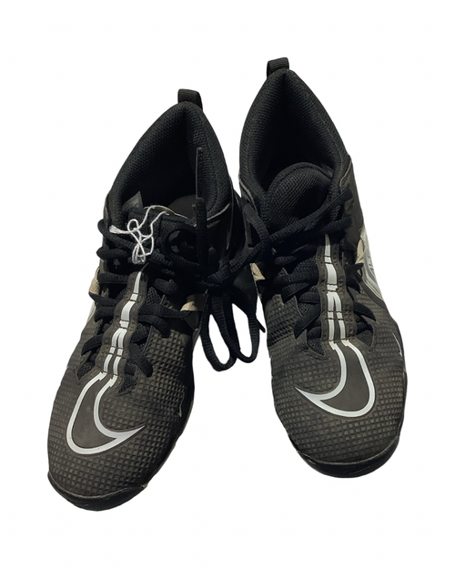 Vist Large View of Product Image Which is Used Nike ALPHA BB/SB Cleats Black Junior 03.5