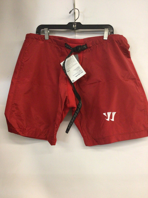 Vist Large View of Product Image Which is Used Warrior SYKO PANT SHELL Junior Hockey Bottom Red XL