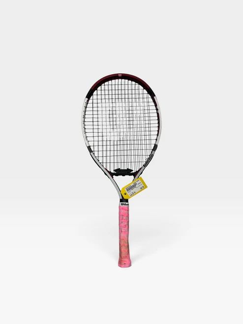 Vist Large View of Product Image Which is Used Wilson RAKATTACK Junior Tennis Racquet Red 25"