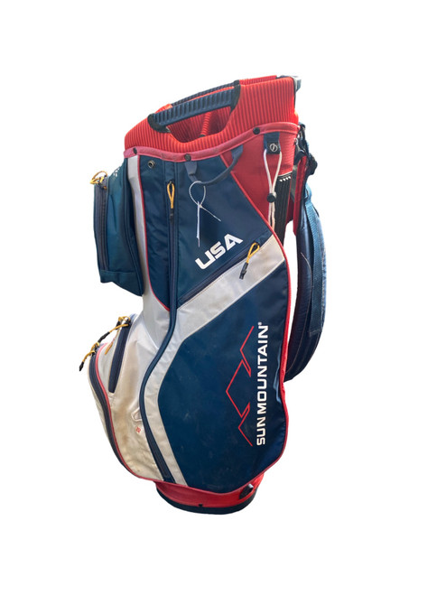 Vist Large View of Product Image Which is Used Sun Mountain TETON Mens Stand Bag Royal Blue