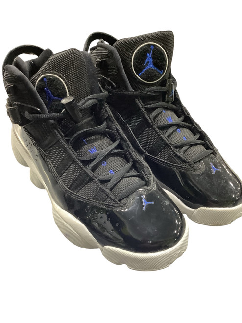 Vist Large View of Product Image Which is Used Jordan Basketball Shoes Y Black Senior 5.5