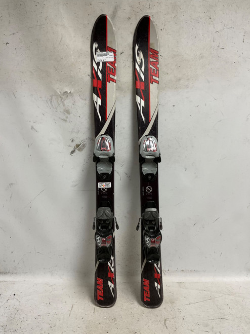 Vist Large View of Product Image Which is Used AXIS TEAM Boys DH Ski/Binding Black And Red 100 cm