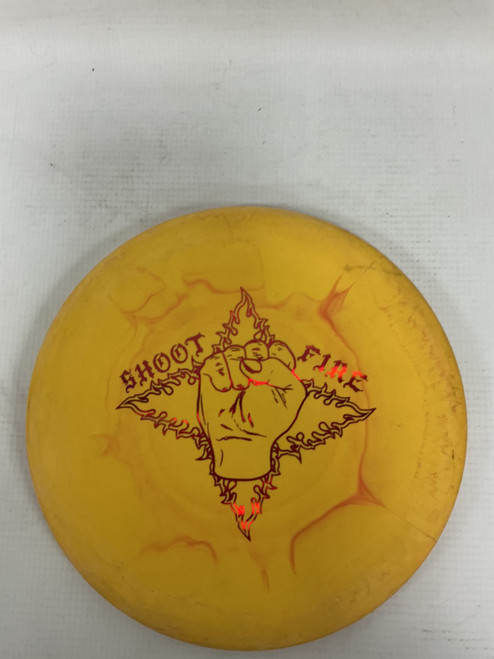 Vist Large View of Product Image Which is Used Gateway SHOOT FIRE Disc Golf Putter Orange