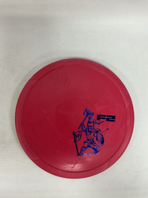 Vist Large View of Product Image Which is Used Innova F2 Disc Golf Putter Royal Blue