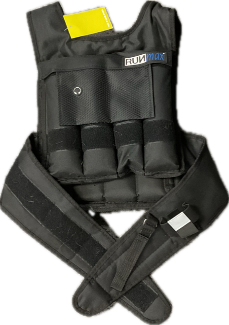 Vist Large View of Product Image Which is Used 25LB RUNMAX WEIGHT VEST Weight Vest