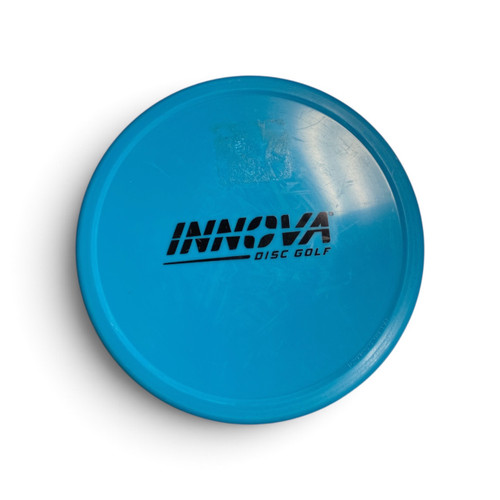 Vist Large View of Product Image Which is Used Innova PROTOTYPE Disc Golf Putter Royal Blue