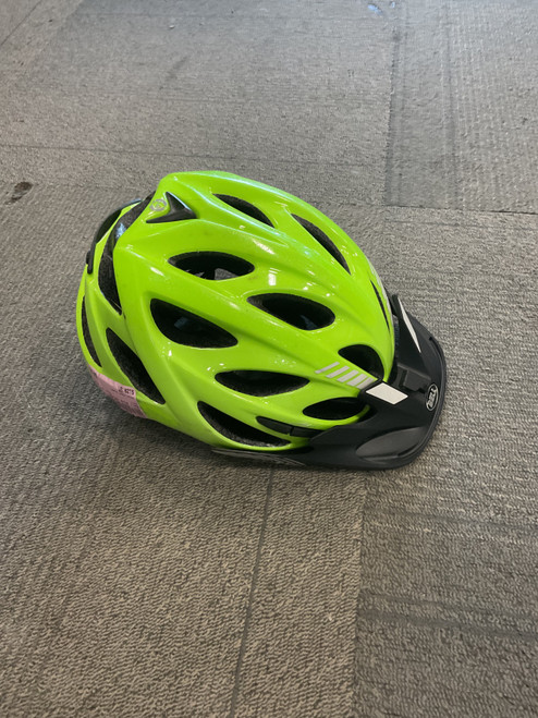 Vist Large View of Product Image Which is Used Bell BIKE HELMET Bike Helmet Neon Green SM