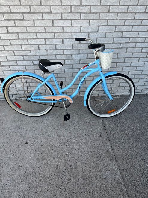 Vist Large View of Product Image Which is Used Supercycle CRUISER Cruiser Bike Womens Royal Blue 15-16" - SM  Frame
