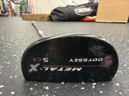 Vist Large View of Product Image Which is Used Odyssey METAL X 5CS Mens Putter RH