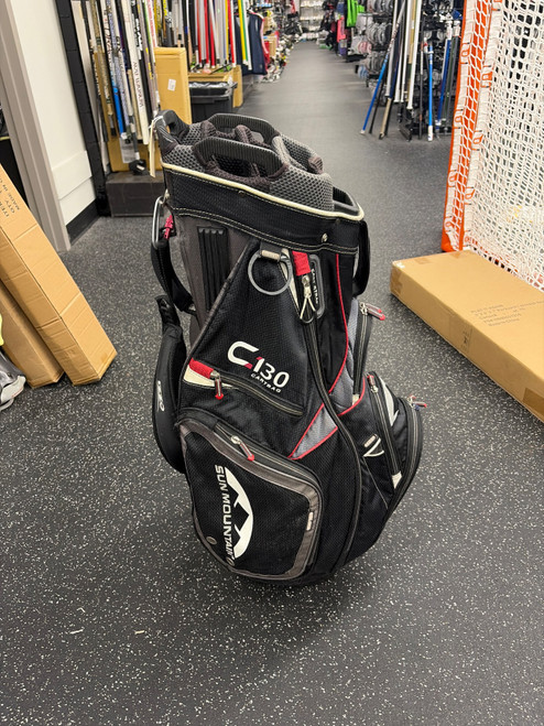 Vist Large View of Product Image Which is Used Sun Mountain Mens Cart Bag Black