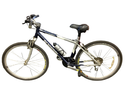 Vist Large View of Product Image Which is Used Schwinn SCHWINN TRAILWAY HYBRID BIKE Road Bike Mens Navy Blue 54-55cm - MD Frame