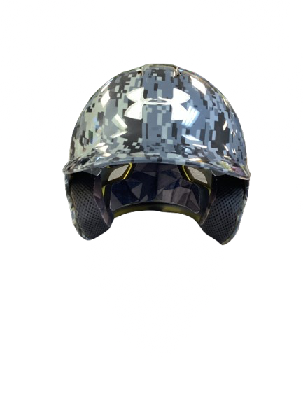 Vist Large View of Product Image Which is Used Under Armour BATTING HELMET Batting Helmet No Mask grey SM