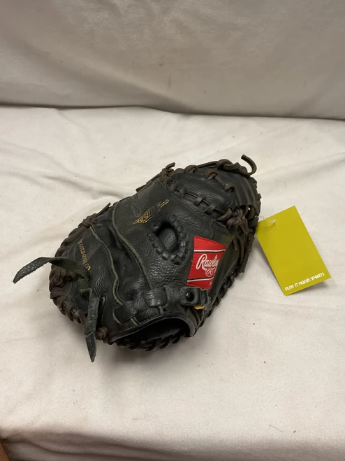 Vist Large View of Product Image Which is Used Rawlings HIGHLIGHT BB/SB Catchers RH Throw Black 31 1/2"