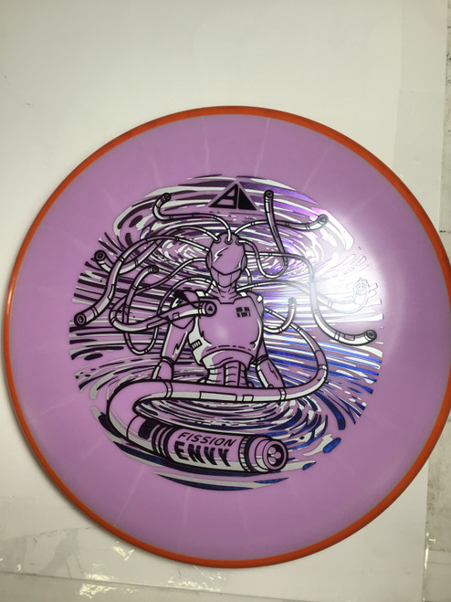 Vist Large View of Product Image Which is Used Axiom FISSION ENVY Disc Golf Putter Purple 173g