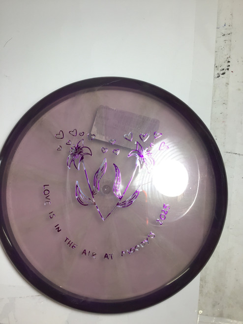 Vist Large View of Product Image Which is Used MINT ETERNAL BULLET Disc Golf Putter Purple 175g