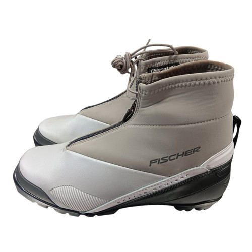 Vist Large View of Product Image Which is Used Fischer Mens NNN XC Ski Boots Grey M 08.5-09 / W 09-09.5