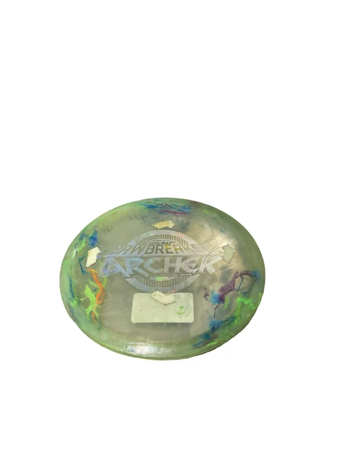Vist Large View of Product Image Which is Used Discraft JAWBREAKER ARCHER MIDRANGE Disc Golf Mid Range Green