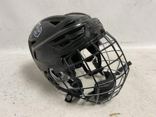 Vist Large View of Product Image Which is Used Bauer RE-AKT 155S Helmet Cage Combo Black SM
