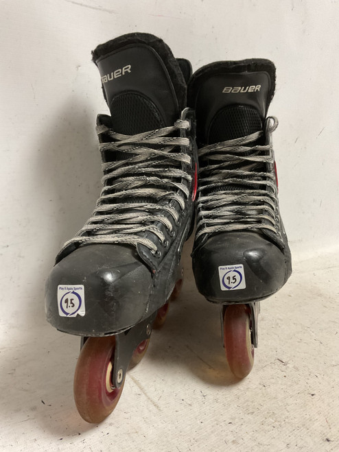 Vist Large View of Product Image Which is Used Bauer VAPOR RX20 Roller Hockey Skates Black Senior 9.5