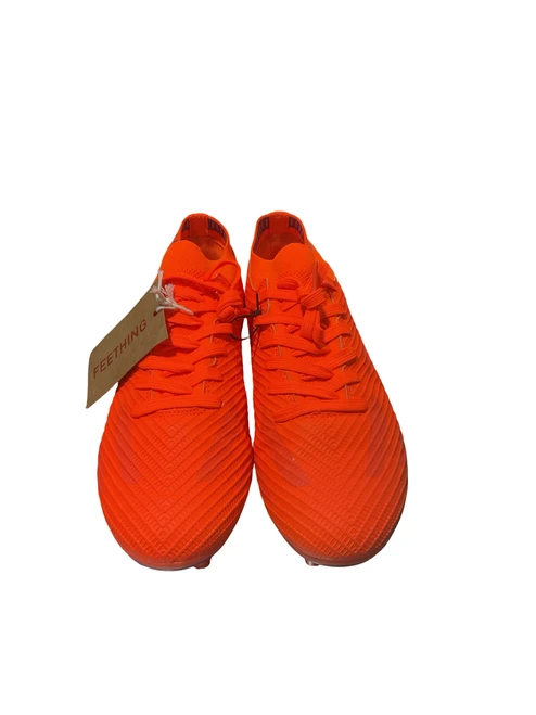 Vist Large View of Product Image Which is Used Soccer Cleats Orange Senior 8