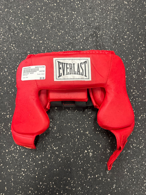 Vist Large View of Product Image Which is Used Everlast 4022Y Boxing Headgear Red