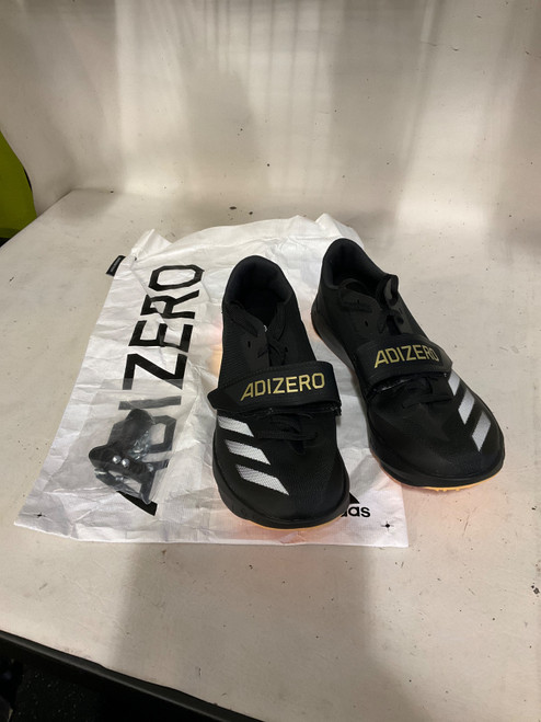 Vist Large View of Product Image Which is Used Adidas ADIZERO TJ/PV Track & Field Cleats Adult Black Senior 9