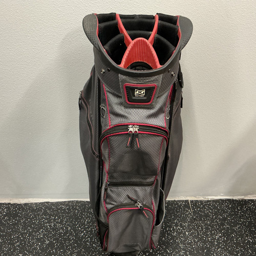 Vist Large View of Product Image Which is Used Datrek IDS Mens Cart Bag Grey And Red