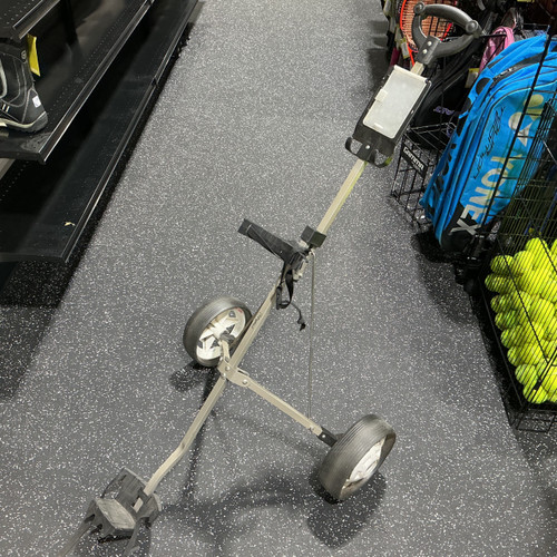 Vist Large View of Product Image Which is Used PARFECT 2-WHEEL PULL CART Golf Cart 2 Wheel