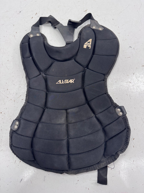 Vist Large View of Product Image Which is Used All-Star CP11 PRO Catchers Chest Protector Black Intermed