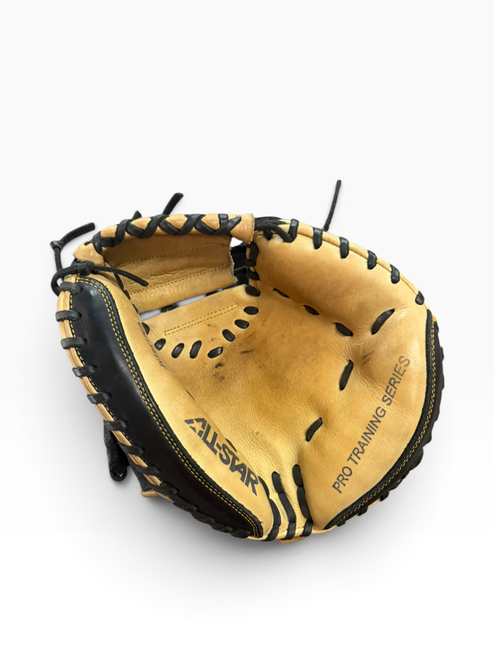 Vist Large View of Product Image Which is Used All Star FOCUS FRAMER TRAINING CATCHERS MITT BB/SB Training Aid