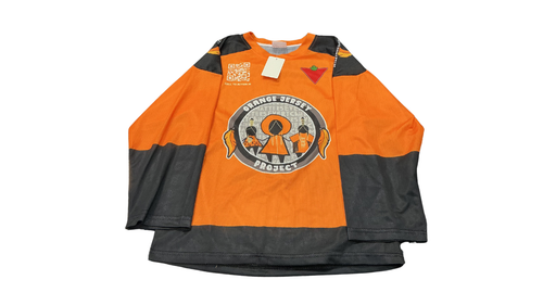Vist Large View of Product Image Which is Used ORANGE JERSEY DAY Hockey Practice Jersey Orange XL