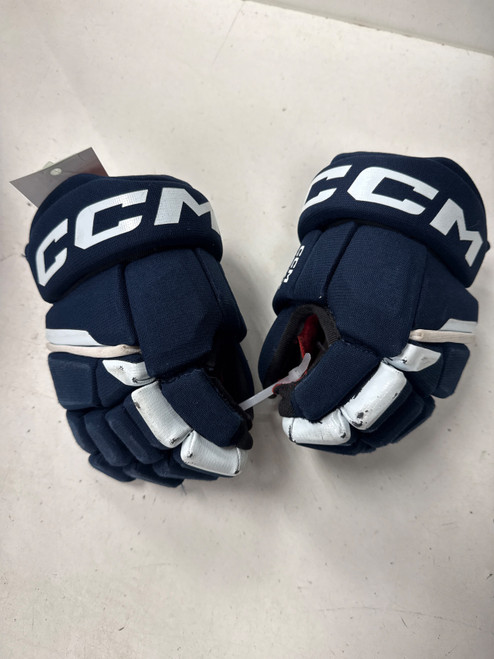 Vist Large View of Product Image Which is Used CCM NEXT Junior Gloves Navy Blue 10"