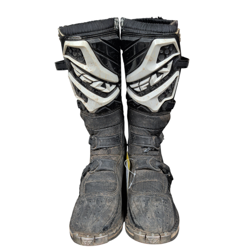 Vist Large View of Product Image Which is Used FLY RACING MAVERIK Mens Motocross Boots Black Senior 9