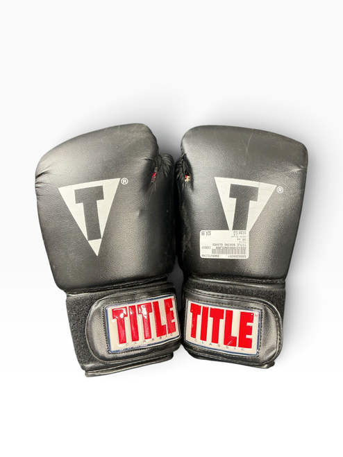 Vist Large View of Product Image Which is Used Title Boxing Gloves Black LG